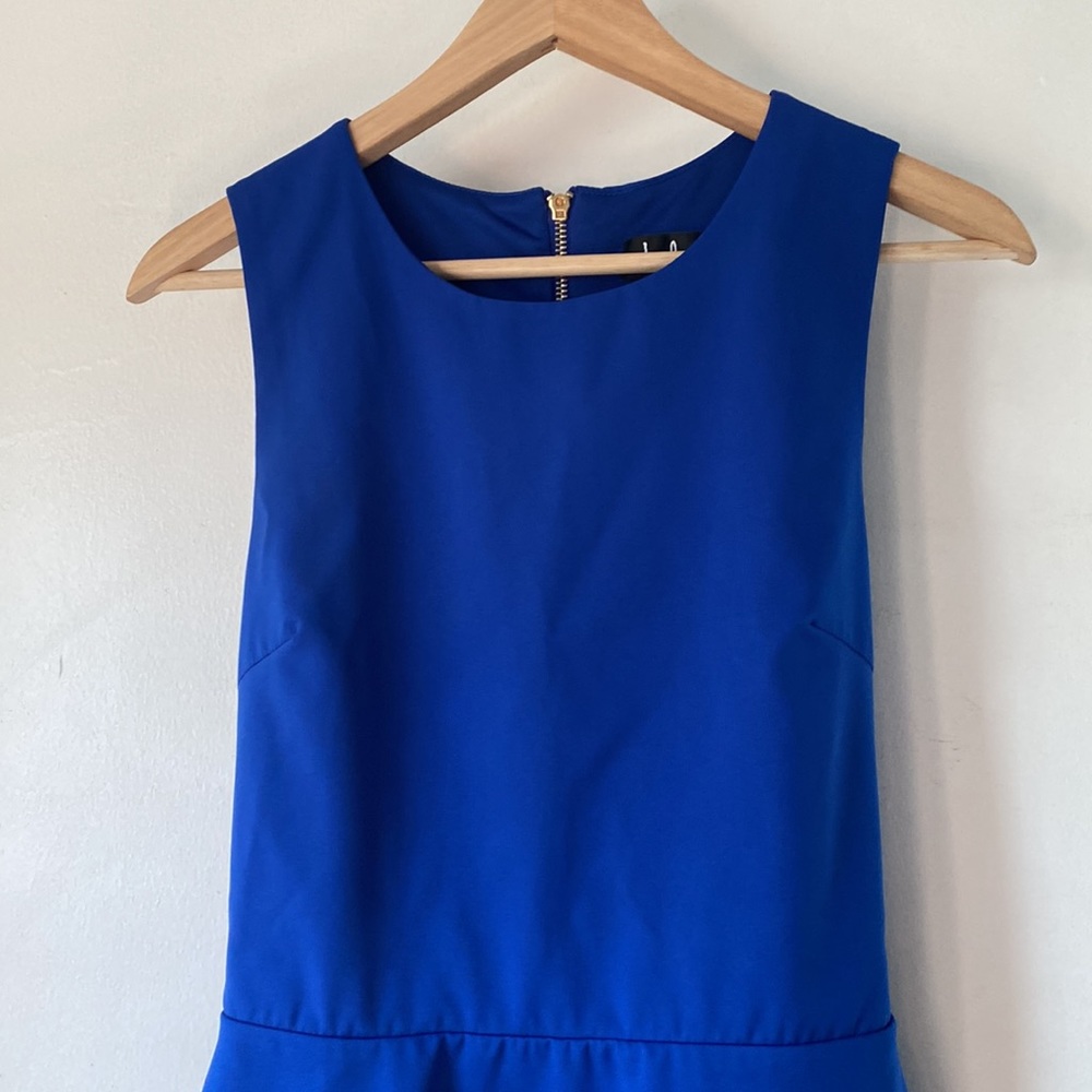 Lulu’s M Just Us Royal Blue Skater Dress - Picture 6 of 14